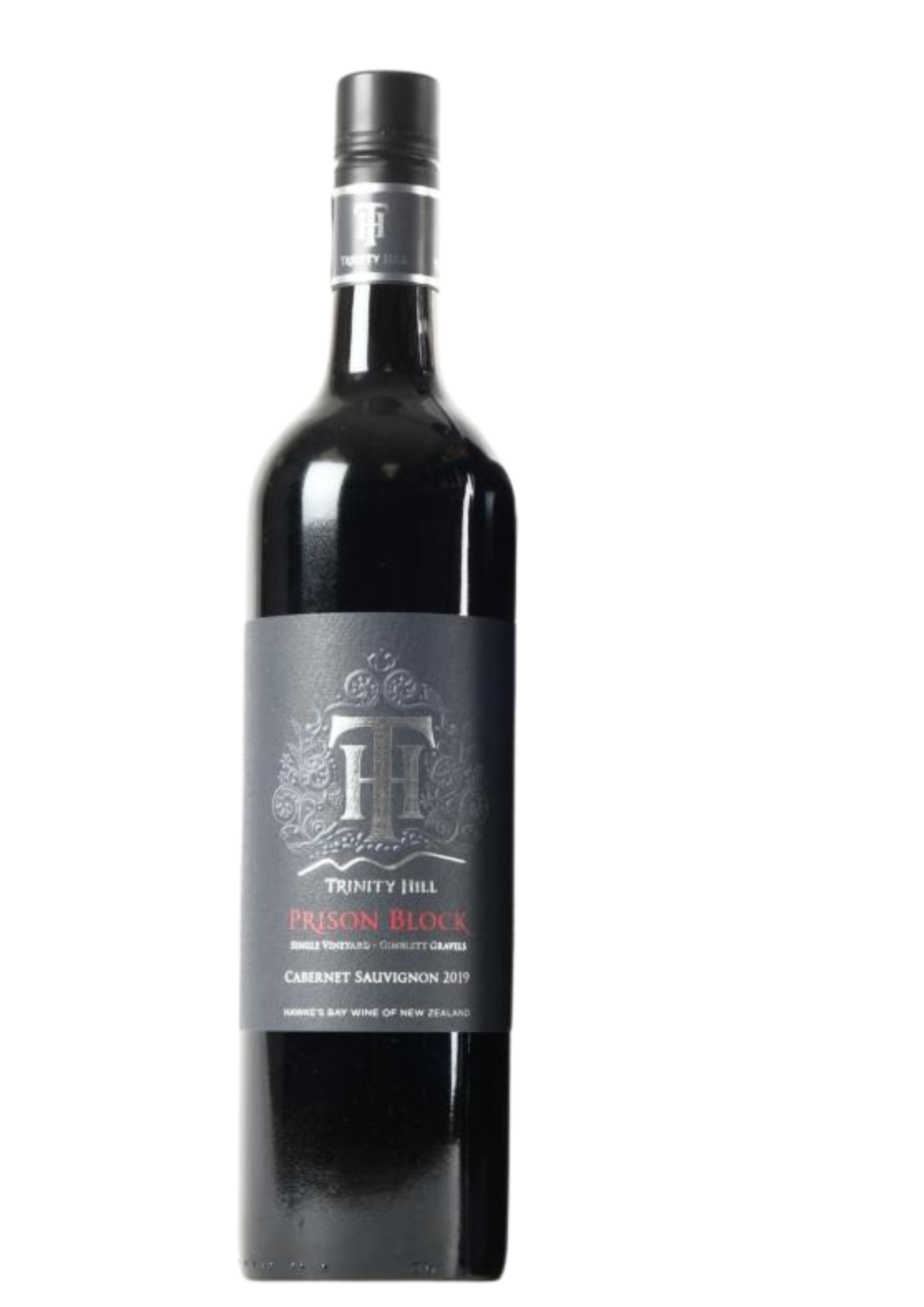 Trinity Hill SV Prison Block Cabernet Sauvignon 2019 - screwcap damaged