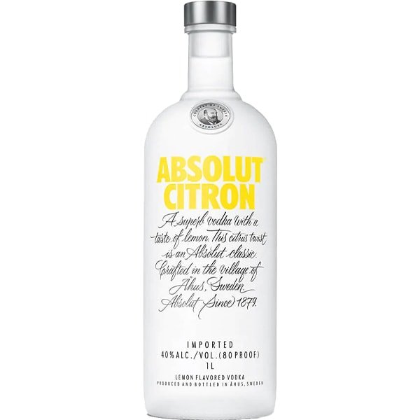 Absolut Vodka Citron 1000ml