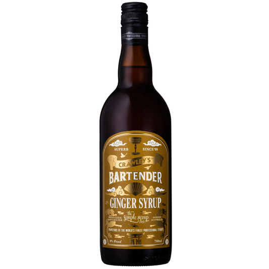 Crawleys Bartender Ginger Syrup 750ml