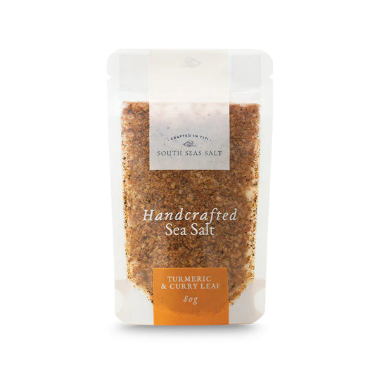 Tumeric & Curry Leaf Sea Salt Pouch 80g