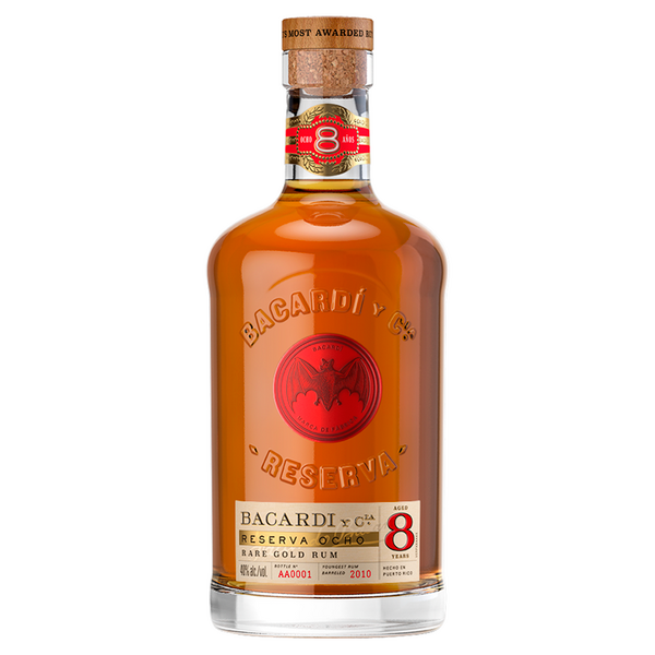 Bacardi Reserve Ocho Rum 1000ml