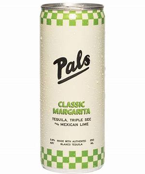 Pals Tequila Classic Margarita Can 250ml