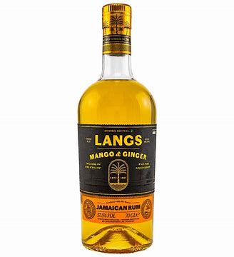 Langs Jamaican Mango & Ginger Rum 700ml