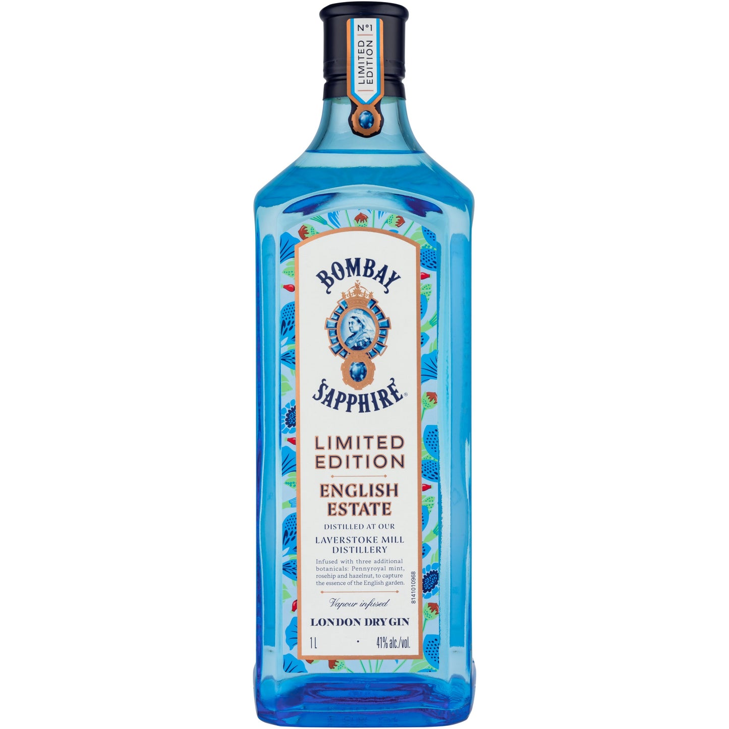 Bombay Sapphire English Estate Gin 1000ml