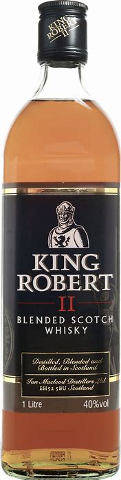 King Robert 2nd Blended Scotch Whisky 1000ml