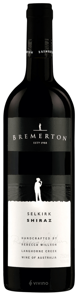 Bremerton Selkirk Shiraz 2020