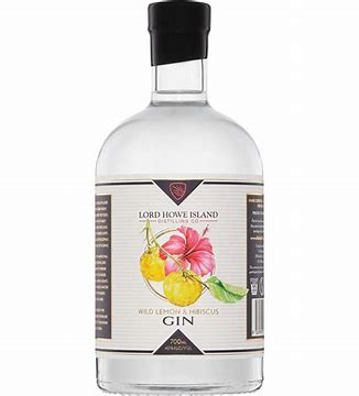 Lord Howe Wild Lemon And Hibiscus Gin 700ml