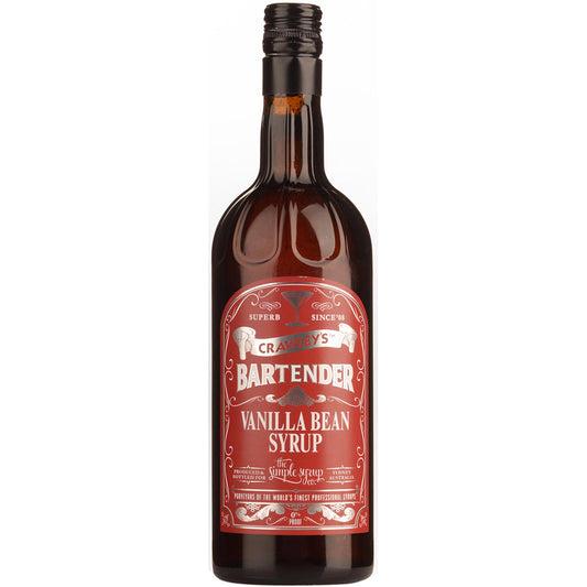 Crawleys Bartender Vanilla Bean Syrup 750ml