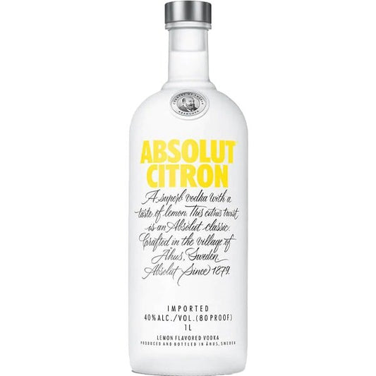 Absolut Vodka Citron 1000ml