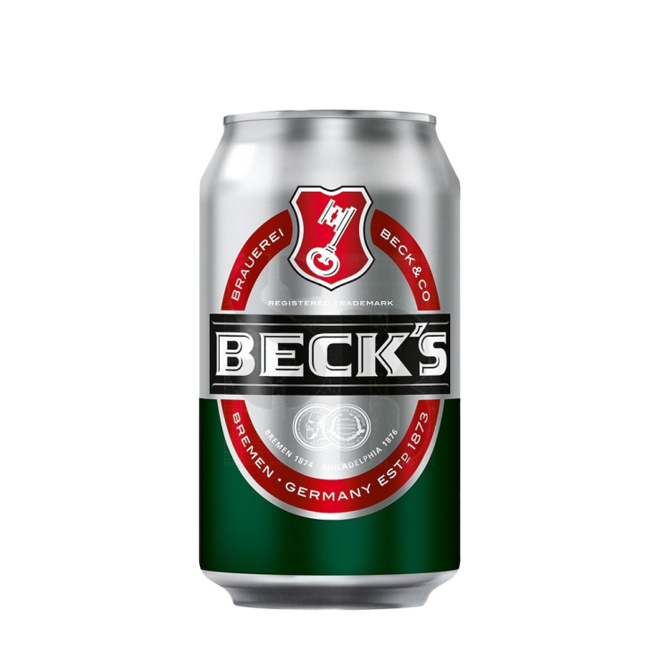 Becks Regular Beer Can 330ml