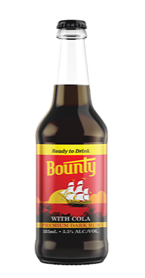 Bounty Rum & Cola Bottles 355ml FOC