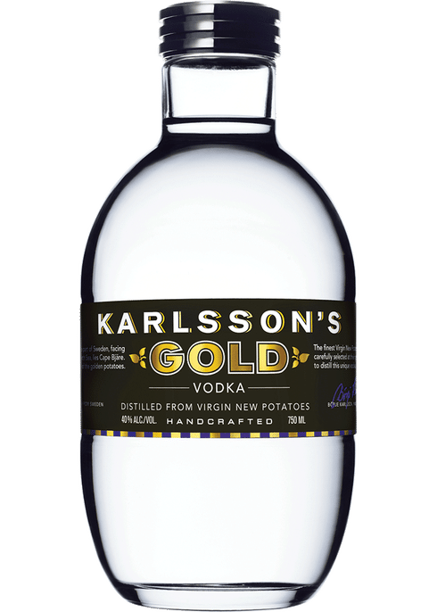 Karlsson Gold Vodka 750ml